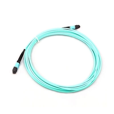 OM4 MPO Trunk Patch Cord High Density Fiber Trunk Assembly for Data Center